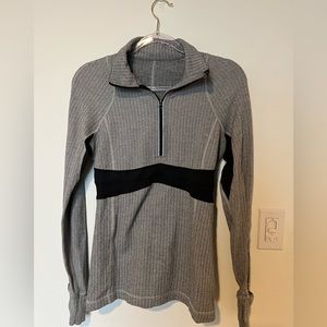 Lululemon Fitted Quarter Zip